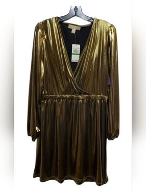 Micheal Kors Gold Shimmer Dress